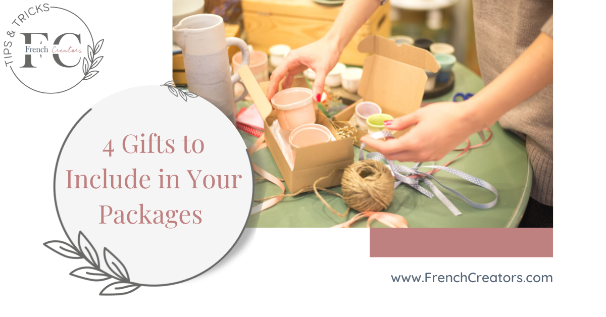 4 Surprising Gifts You Can Include in Packages For Your Customers featured image